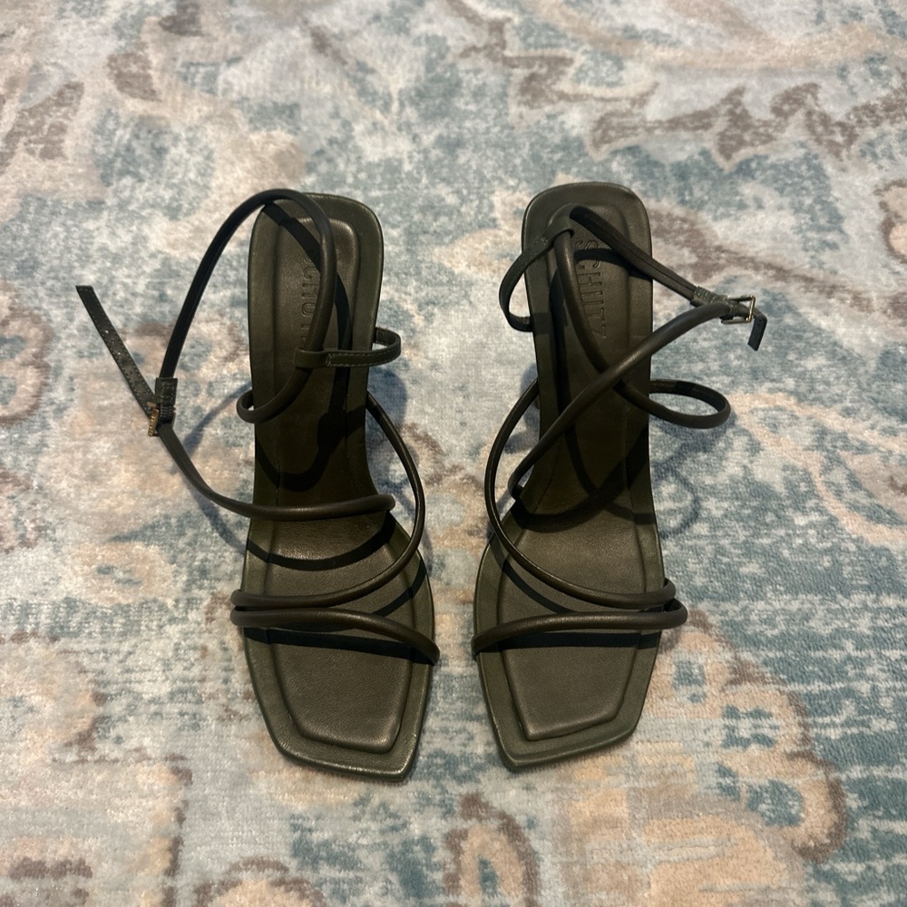 Schutz Elegant Strappy Sandals